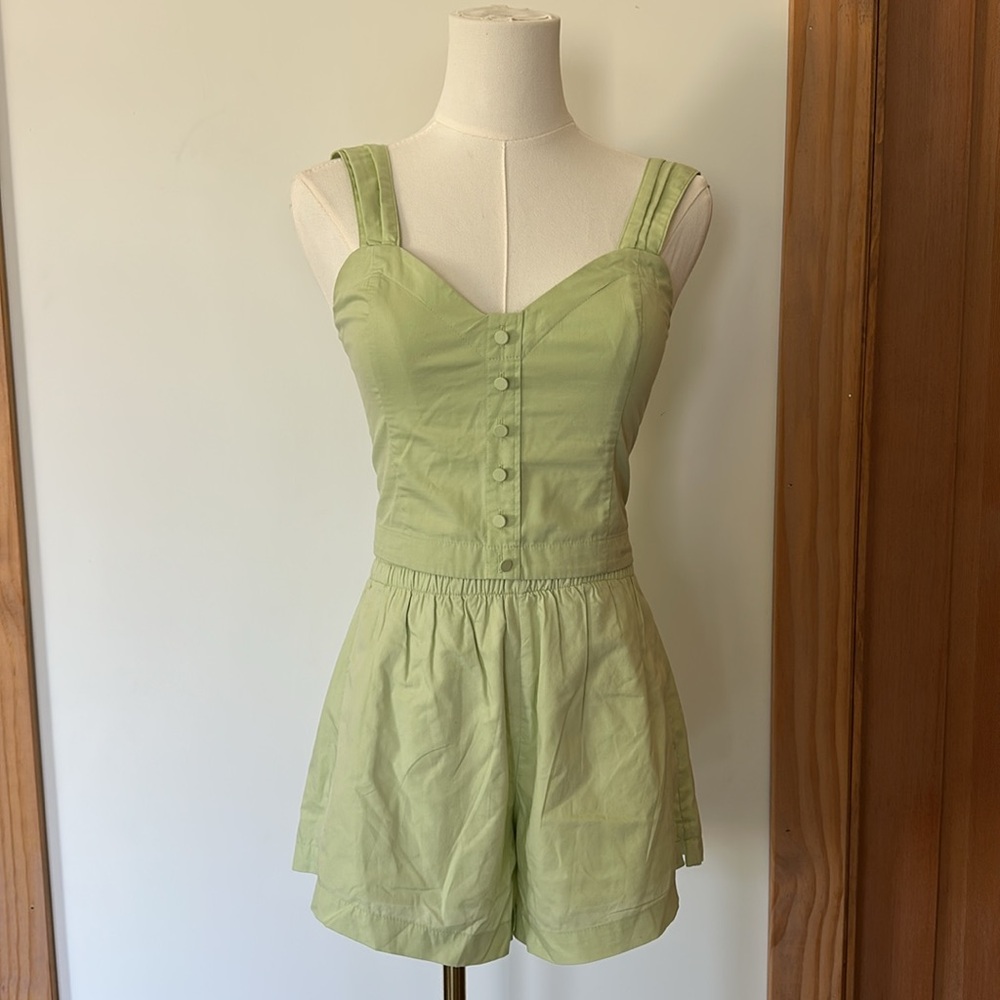 Abercrombie Light Green Two-Piece Set